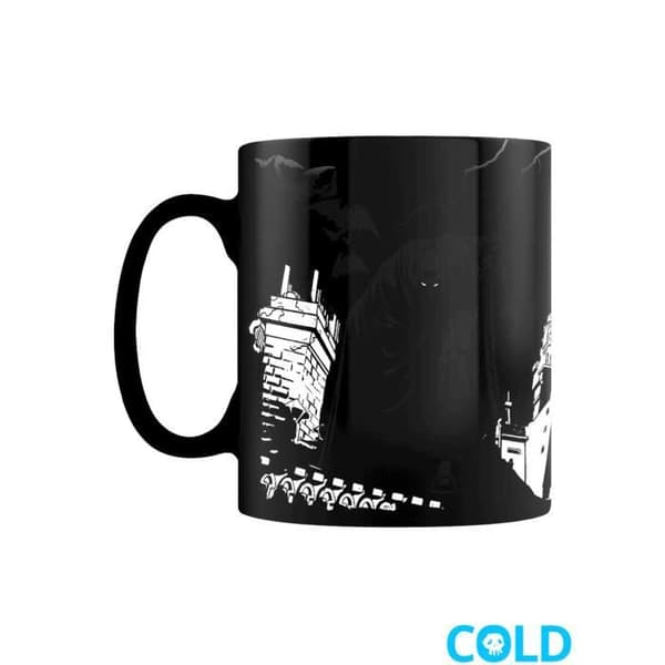 Batmanmugg DC Comics magiska skuggor som ändrar färg till svart- USED