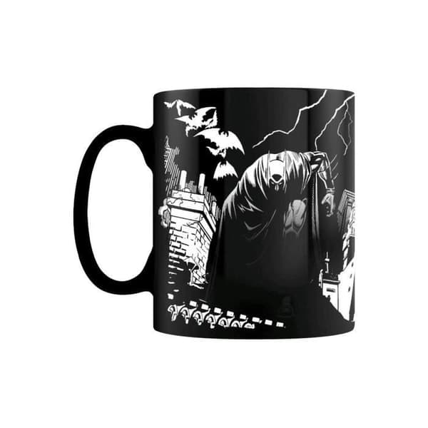 Batmanmugg DC Comics magiska skuggor som ändrar färg till svart- USED