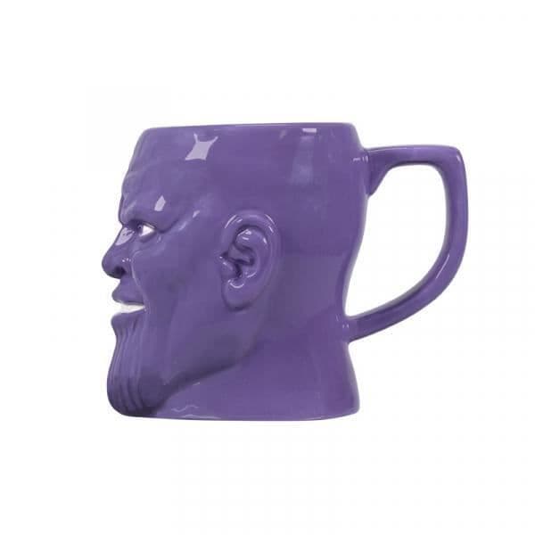MARVEL AVENGERS - Formad Mugg 3D Boxad - Thanos- USED
