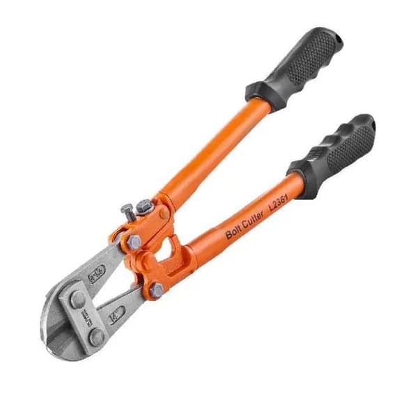 14 tum bultskärare med ergonomiskt handtag, justerbar käkstorlek, legerat stål+värmebehandlingsprocess, lätt att skära, robust/hållbar