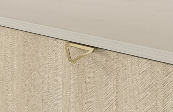 Sengebord: en skuffe, en hylde, Farve: sandbeige / sandi sildeben, sandbeige træben,