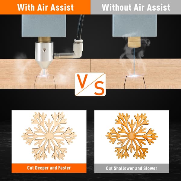Airflow Assist Kit, Justerbar Luftstrøm, 30L/min Udgivelse