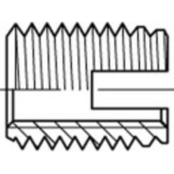 Alstertaler Schrauben & Präzisionsteile 159829 Gängade insatser M4 8 mm 50 st