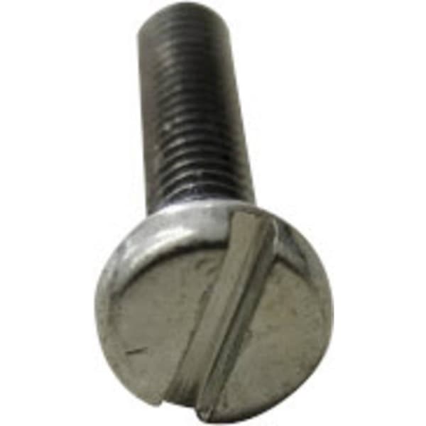 TOOLCRAFT 104194 Cylinderskruvar M4 12 mm Spår DIN 84 Stål galvaniskt förzinkad 200 st