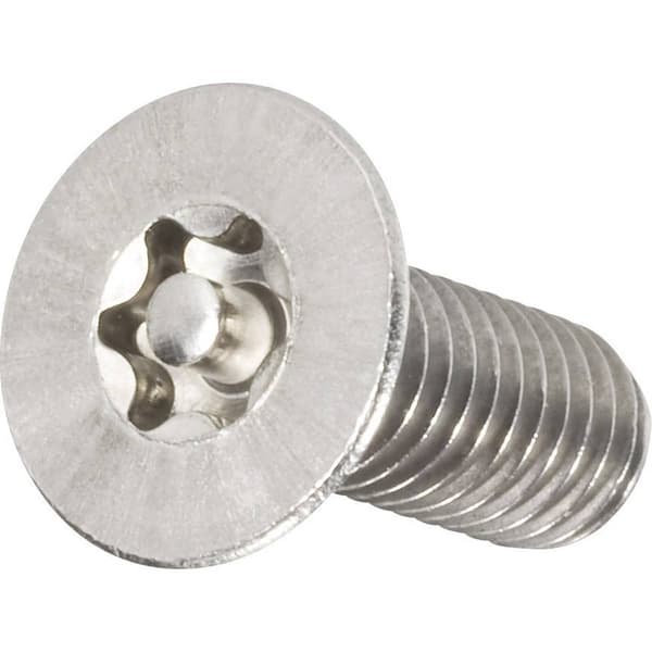 TOOLCRAFT 888815 Sänkhuvudskruv M5 16 mm T-profil med stift Rostfritt stål A2 10 st