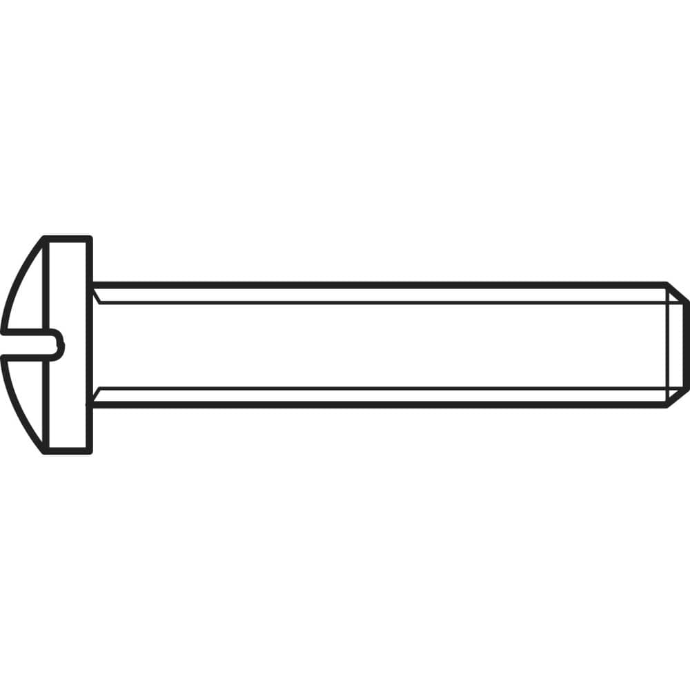 TOOLCRAFT 839646 Skruv linsformad M4 20 mm Stjärnskruvmejsel Philips DIN 7985 Stål galvaniskt förzinkad 100 st