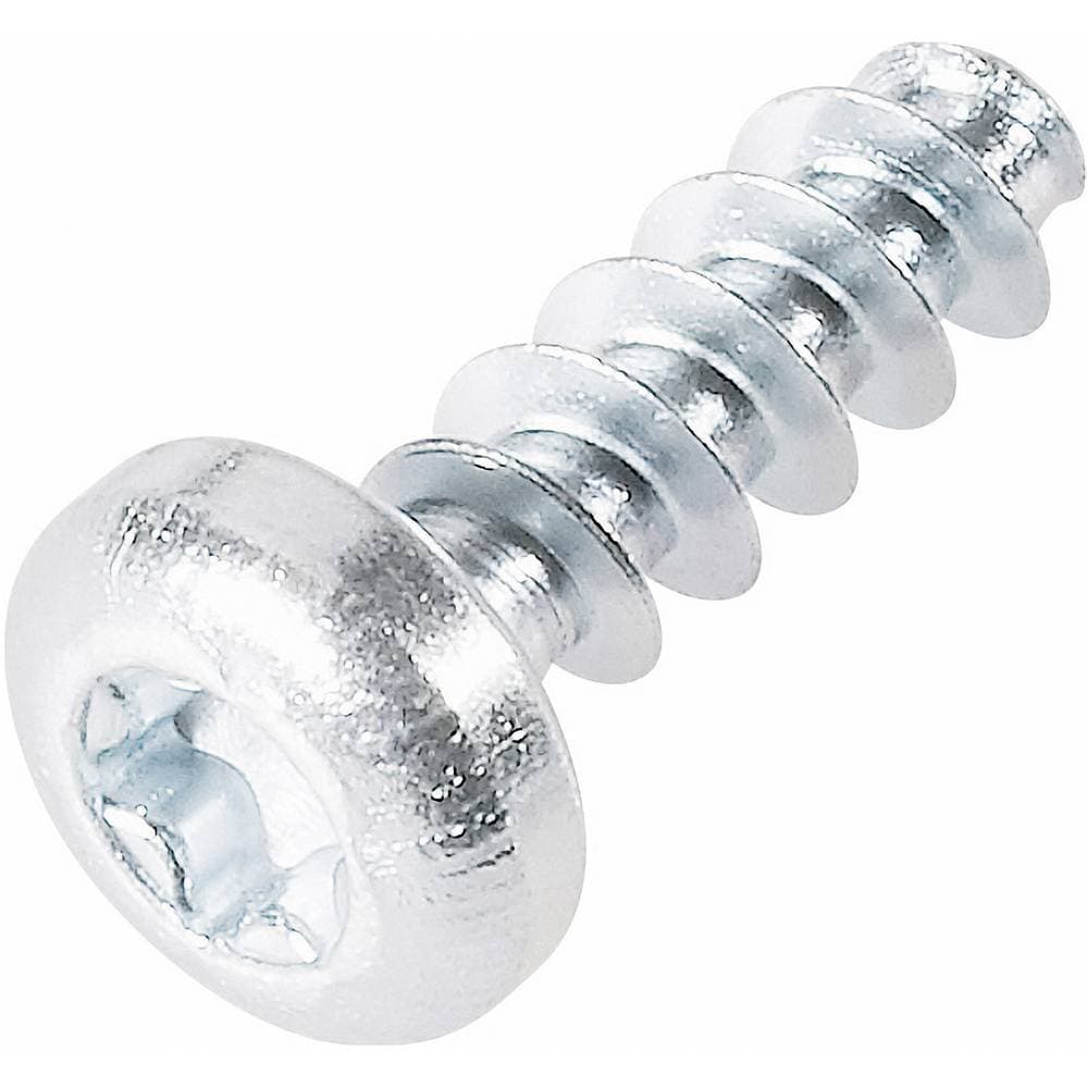 TOOLCRAFT 88200-2.5 Plastskruv 2.5 mm 8 mm T-profil Stål förzinkad 100 st
