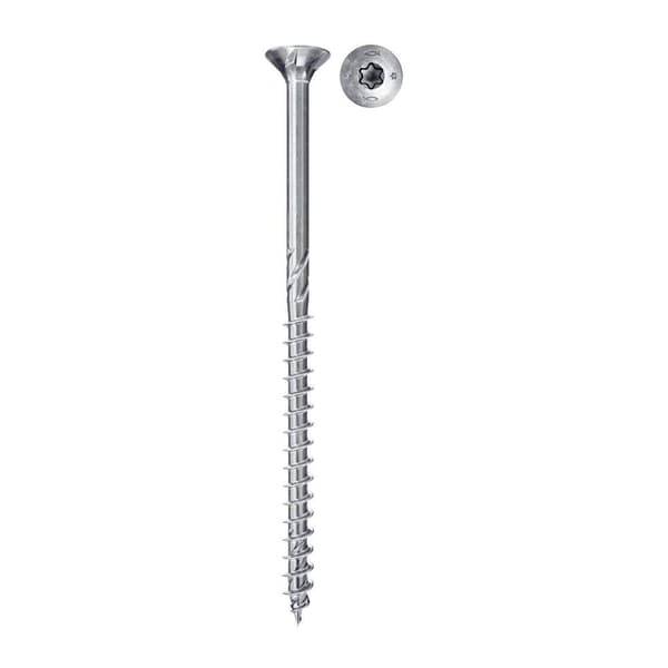 Fischer 670380 Power-Fast II Spånskivs-skruv 5 mm 70 mm T-profil Stål galvaniskt förzinkad 100 st