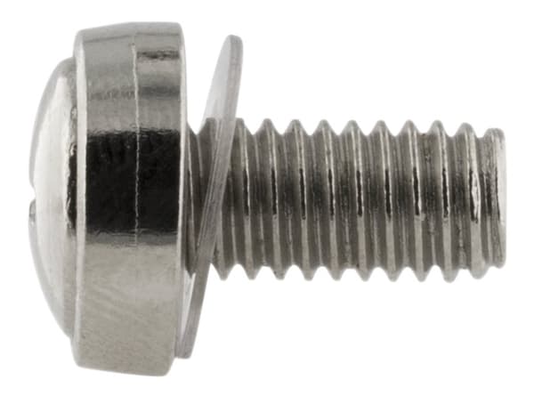 M6 screw set, star, (washers + screws + nuts) 10-pack