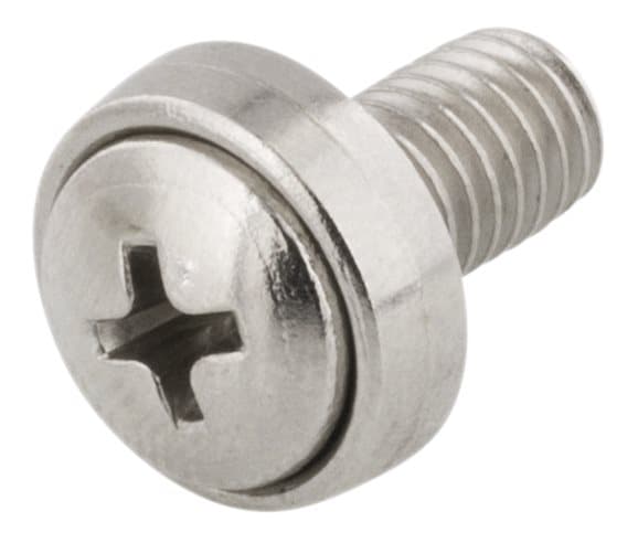 M6 screw set, star, (washers + screws + nuts) 10-pack