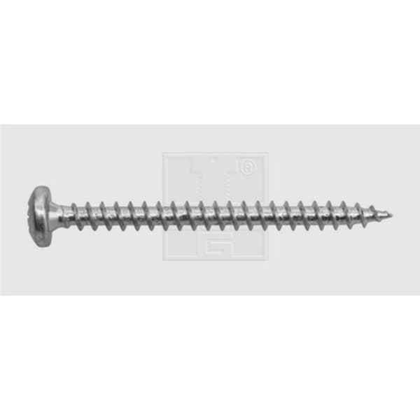 SWG Träskruv 4 mm 35 mm Stjärnskruvmejsel Pozidrivspår Stål förzinkad 200 st