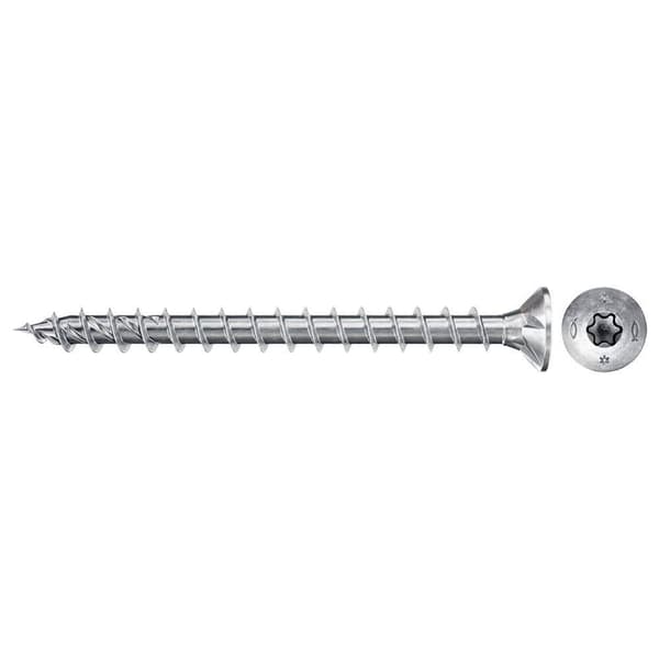 Fischer 670012 Power-Fast II Spånskivs-skruv 3 mm 30 mm T-profil Stål galvaniskt förzinkad 200 st