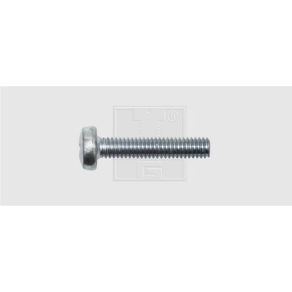 SWG 22664067 Gängad skruv sortiment M4 20 mm Stjärnskruvmejsel Philips DIN 7985 Stål förzinkad 100 st