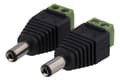 Miniatyrbillede 3 af 4: 2-pin Terminal block to 5.5 DC, 2-Pack, Screw, 5.5 DC male