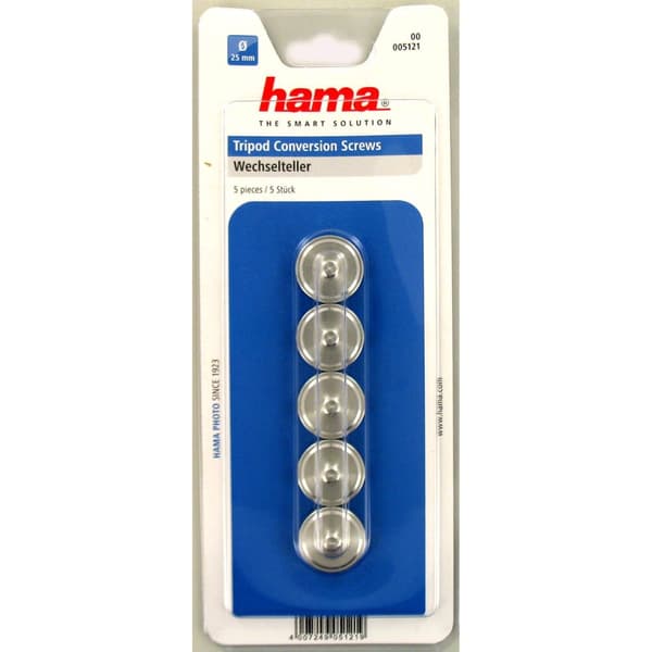 HAMA Kierteenmuutosruuvi 3/8" - 1/4" 5 pack