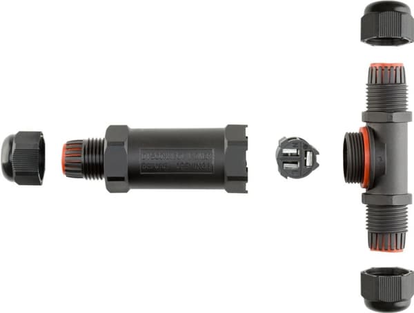 T-stykke kabeltilkobling, IP 68