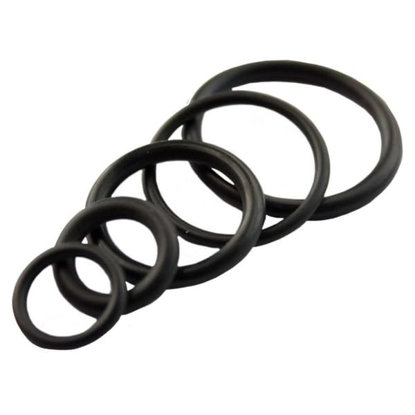Oracstar O-ring (pakke med 5) Black One Size