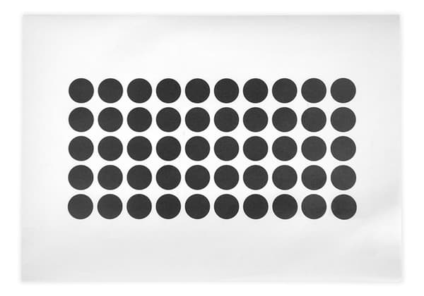 Runda klisterlappar 20 mm, 50-pack