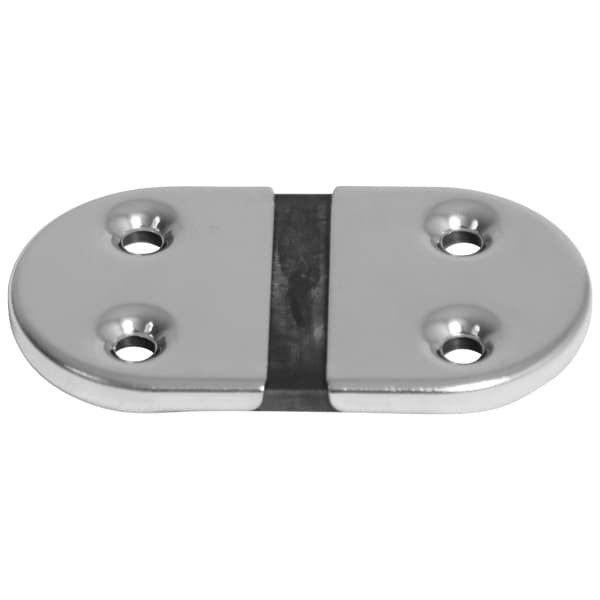 Roca gångjärn gummiled 73x39mm AISI 304