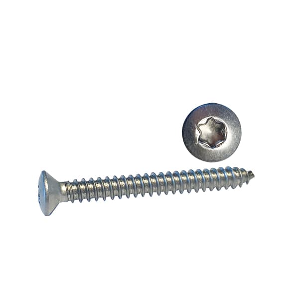 Skruv kullerförsänkt 2,9 x 25 A4 Torx 100st.