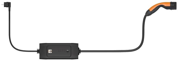 Mobil ladestasjon Basic, Type 2, jordet støpsel, opptil 1,8 kW, 6 m
