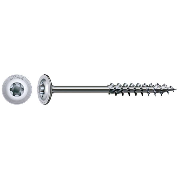 SPAX 251010802005 Träskruv 8 mm 200 mm T-STAR plus Stål WIROX 50 st