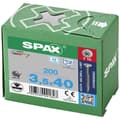 Miniatyrbild 3 av 4: SPAX 197000350403 Träskruv 3.5 mm 40 mm T-STAR plus 88091 Rostfritt stål A2 200 st