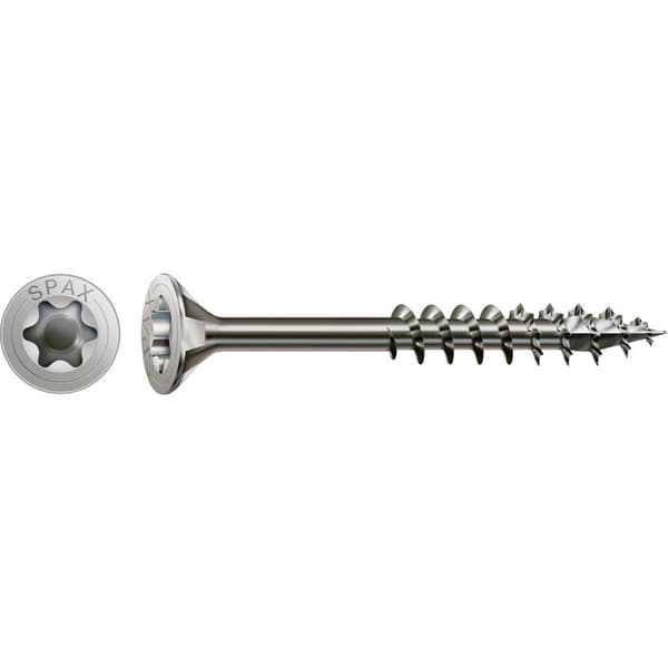 SPAX 197000350403 Träskruv 3.5 mm 40 mm T-STAR plus 88091 Rostfritt stål A2 200 st