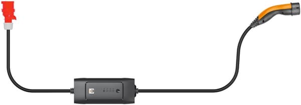 Mobil ladestasjon Basic, Type 2, CEE, opptil 11 kW, 6 m