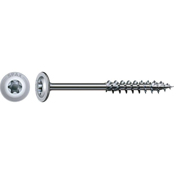 SPAX 251010801605 Träskruv 8 mm 160 mm T-STAR plus Stål WIROX 50 st