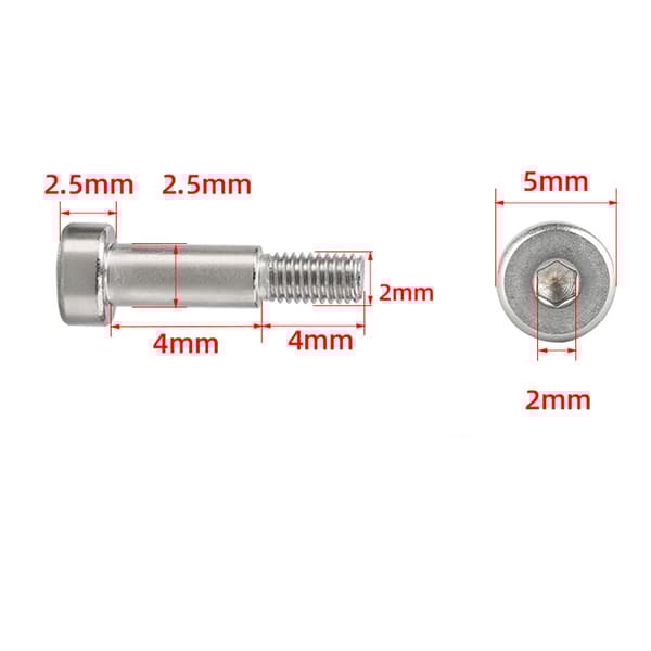 INF Insexskruvar 2.5*M2*4