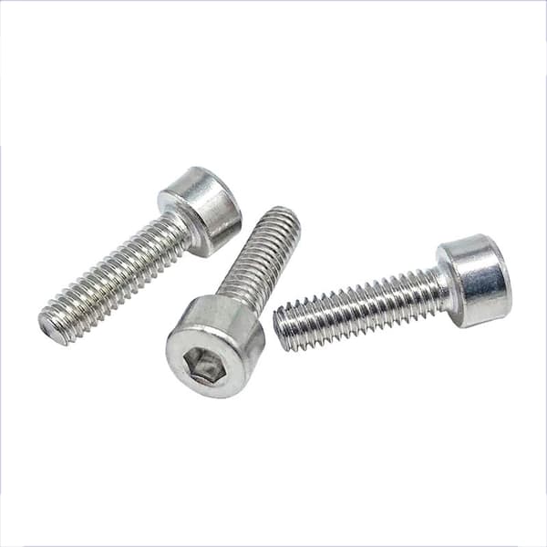 INF 20 STK 10x30 mm skruer, rustfrit stål sekskantede hætteskruer