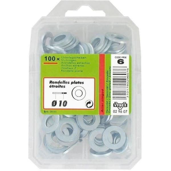 Smalt ring D: 10mm - paket om 100