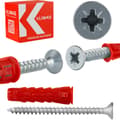 Miniatyrbillede 1 af 9: Universal dyvler konisk skrue SFXP-08040050