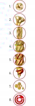 Miniatyrbillede 4 af 9: Konstruktionsskruer WKCS-60050