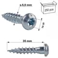 Pikkukuva 8 / 9: CSA 5.0x35mm puusepän liitosruuvit