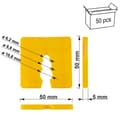 Miniatyrbillede 2 af 9: DW-05 50x50 nivelleringsafstandsstykke