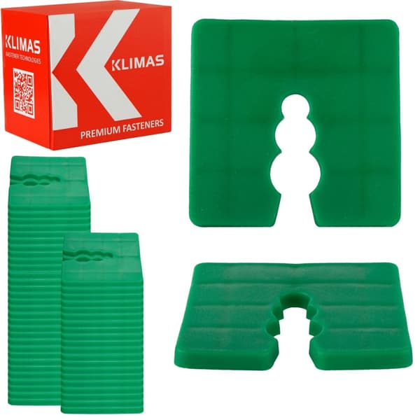 DW-04 50x50 nivellerende afstandsstykke