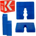 Miniatyrbillede 1 af 9: DW-08 50x50 nivelleringsafstandsstykke