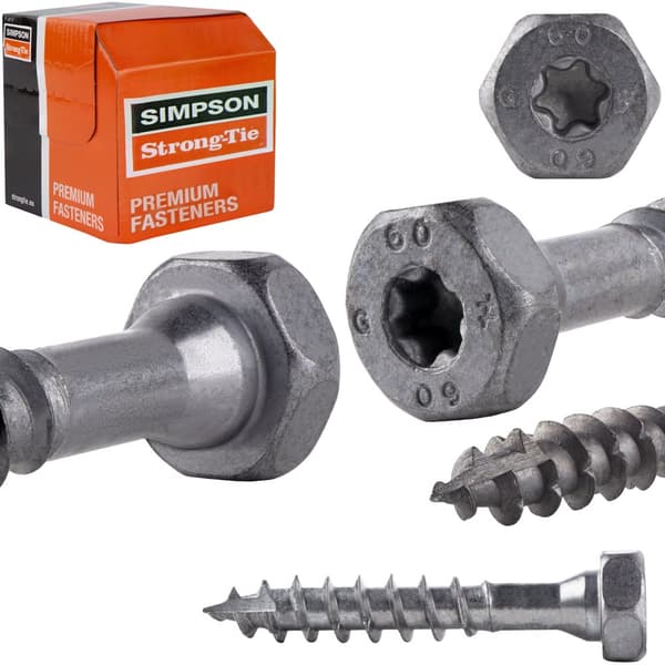 Skruer til tømrerfuger SSH 10,0x60mm