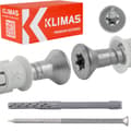 Miniatyrbillede 1 af 9: Rammeudvidelsesbolte S KPS-FAST-10160S(25)