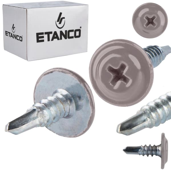 GM-B monteringsstik 4,2x13mm RAL 9007
