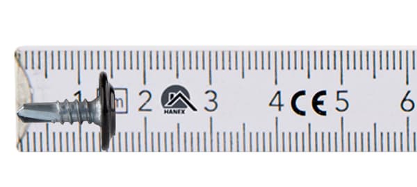 GM-B monteringsstik 4,2x13mm RAL 9005