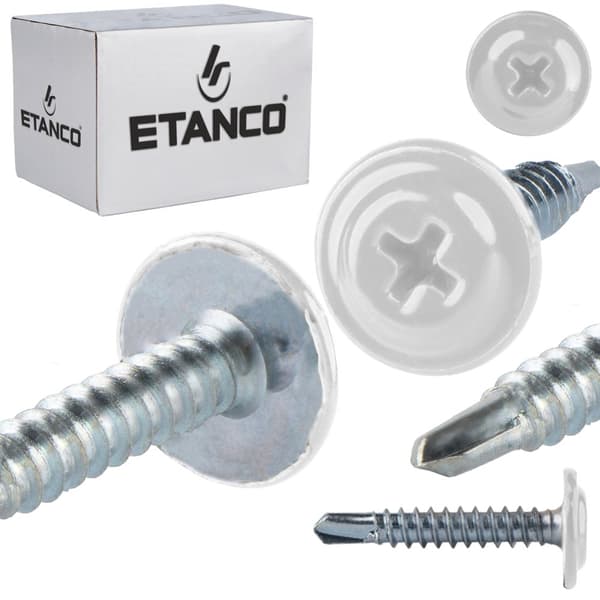 GM-B monteringsstik 4,2x25mm RAL 9010