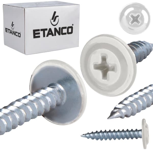 GM-S monteringsstik 4,2x25mm RAL 9010