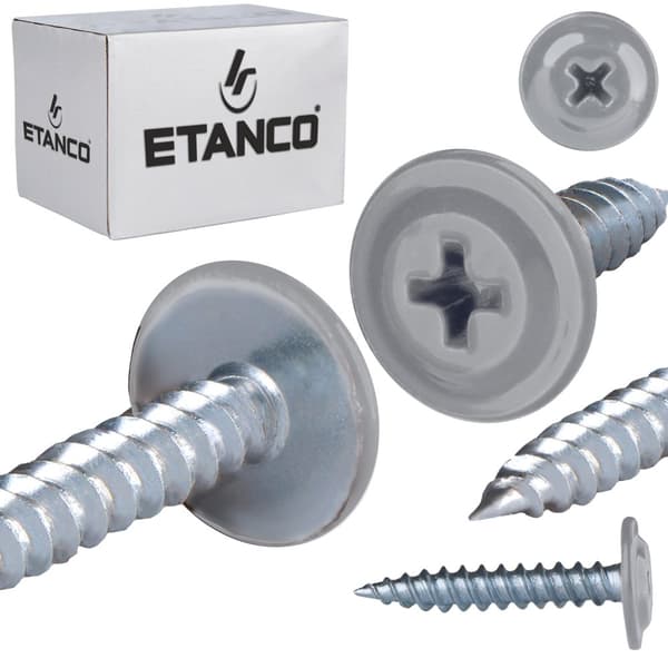GM-S monteringsstik 4,2x25mm RAL 9006