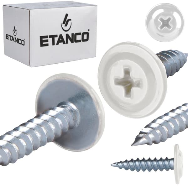 GM-S monteringsstik 4,2x19mm RAL 9010