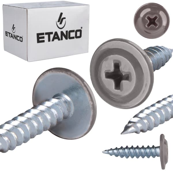 GM-S monteringsstik 4,2x19mm RAL 9007