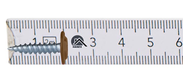 GM-S monteringsstik 4,2x19mm RAL 8004