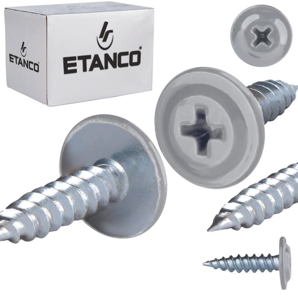GM-S monteringsstik 4,2x16mm RAL 9006